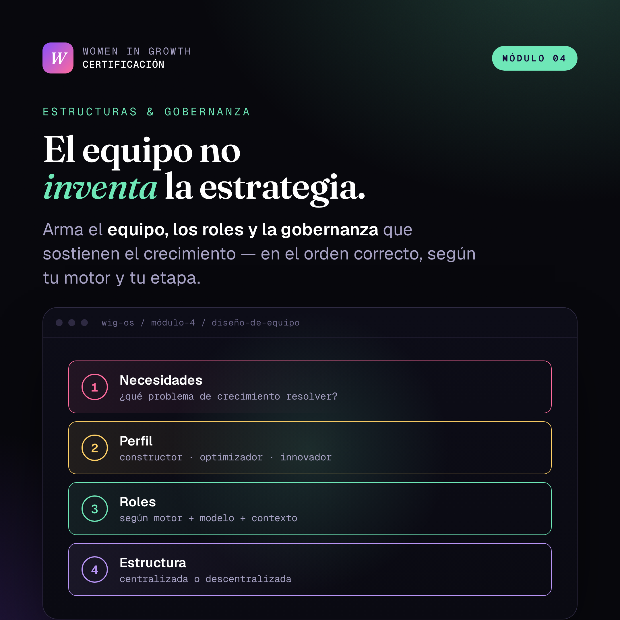 Growth sin fricción: cómo alinear motor, modelo, equipo y adaptabilidad
